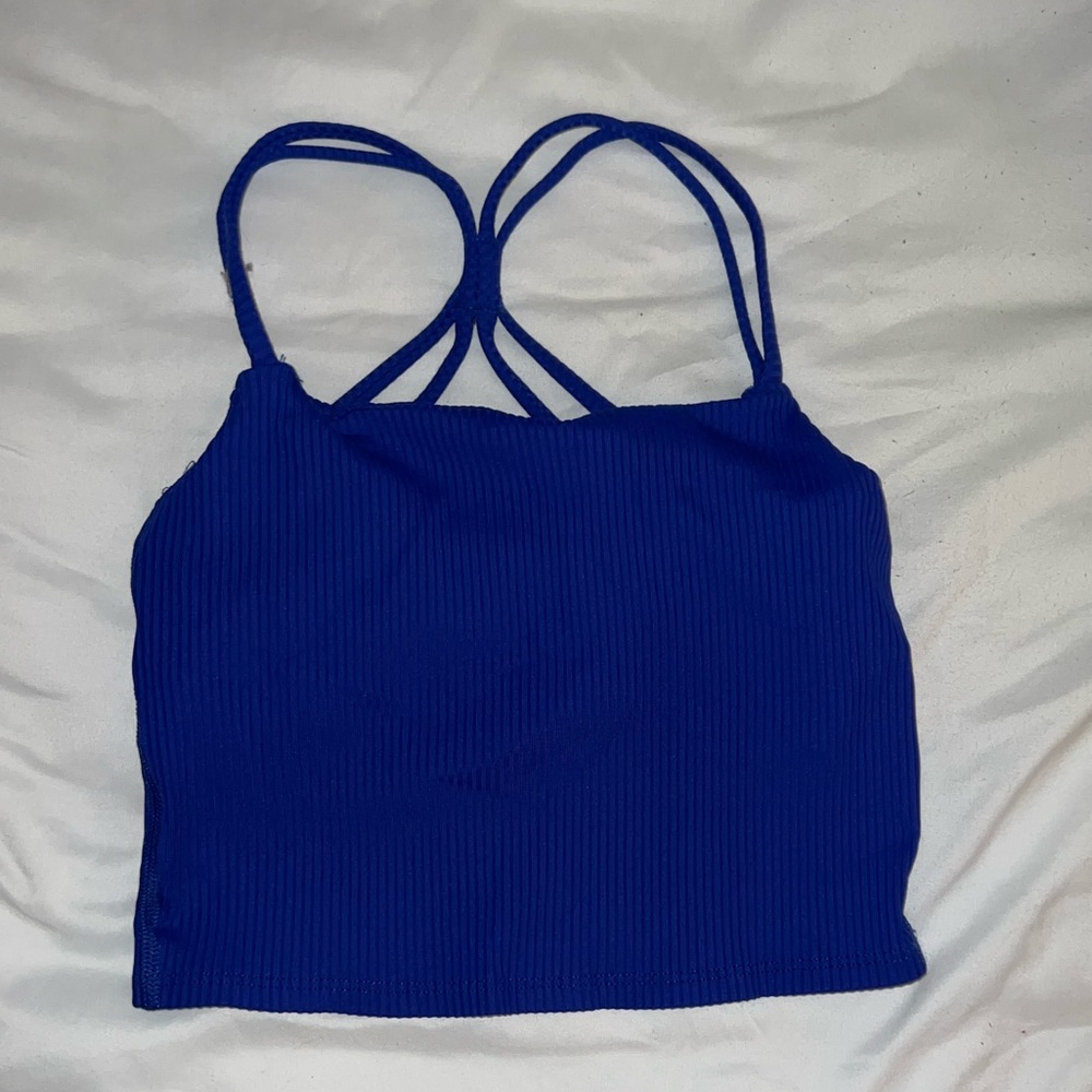 Carbon38 ribbed workout tank